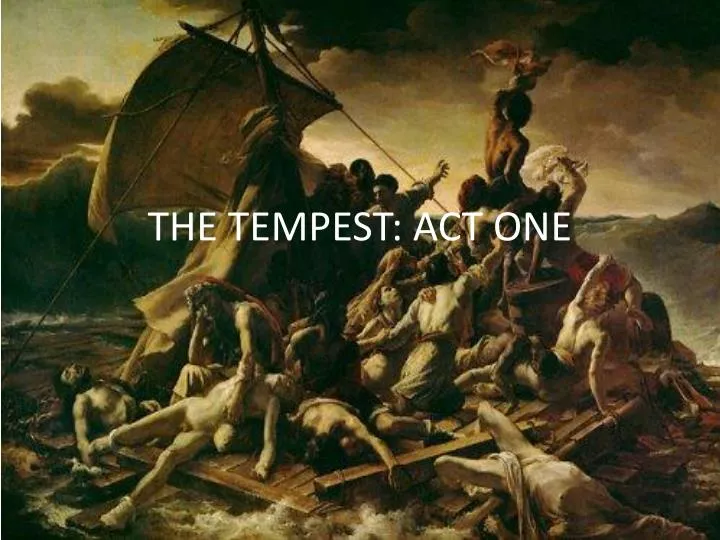 the tempest act one