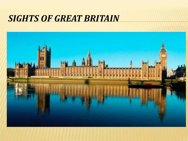 sights of great britain