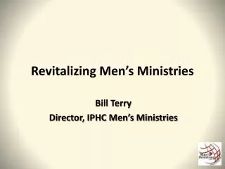 Revitalizing Men’s Ministries