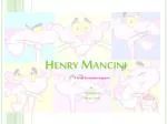 Henry Mancini - slide 1