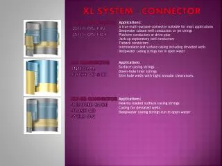 XL SYSTEM - Connector