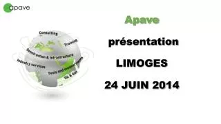 apave pr sentation limoges 24 juin 2014