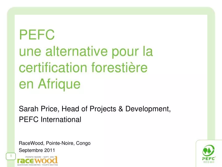pefc une alternative pour la certification foresti re en afrique