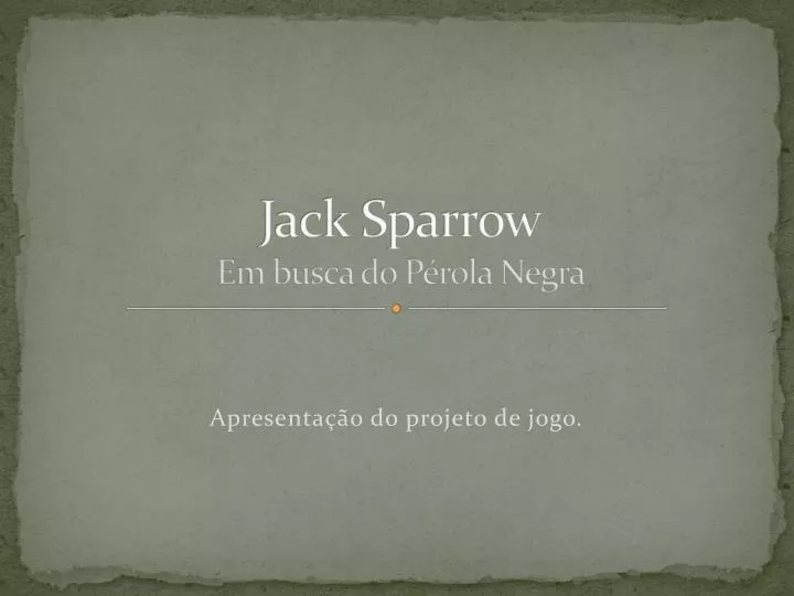 jack sparrow em busca do p rola negra