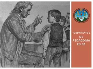 fundamentos de pedagog a