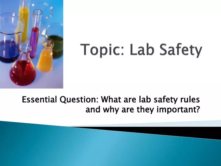 topic lab safety