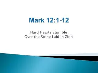 mark 12 1 12
