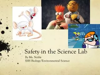 safety in the science lab