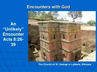 Encounters with God