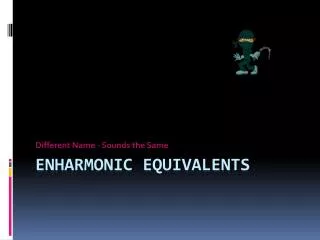 Enharmonic Equivalents