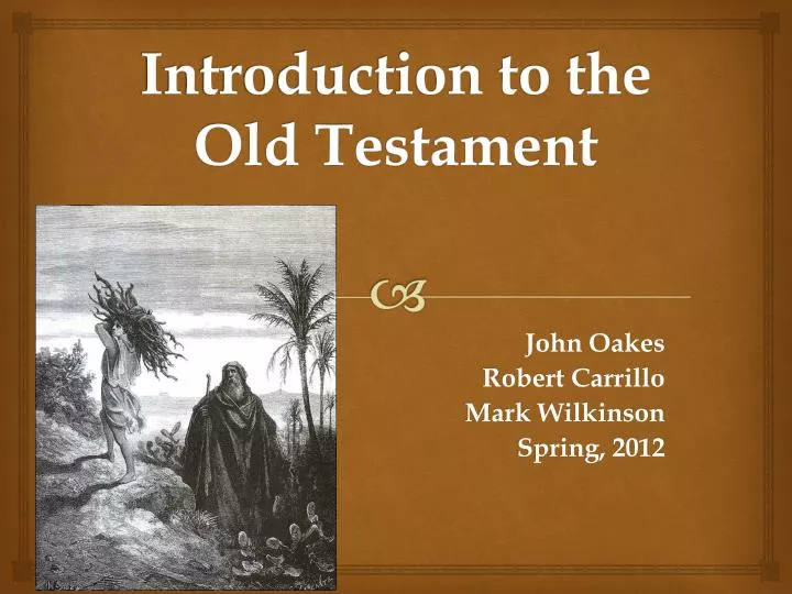 introduction to the old testament