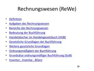 rechnungswesen rewe