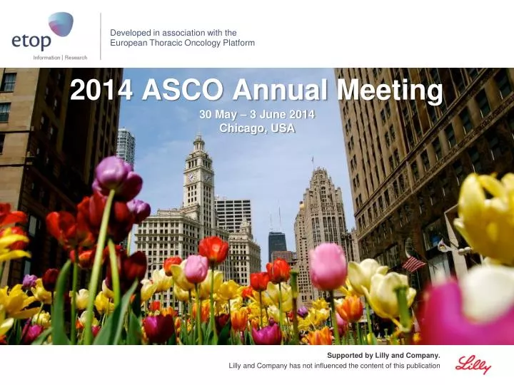 2014 asco annual meeting