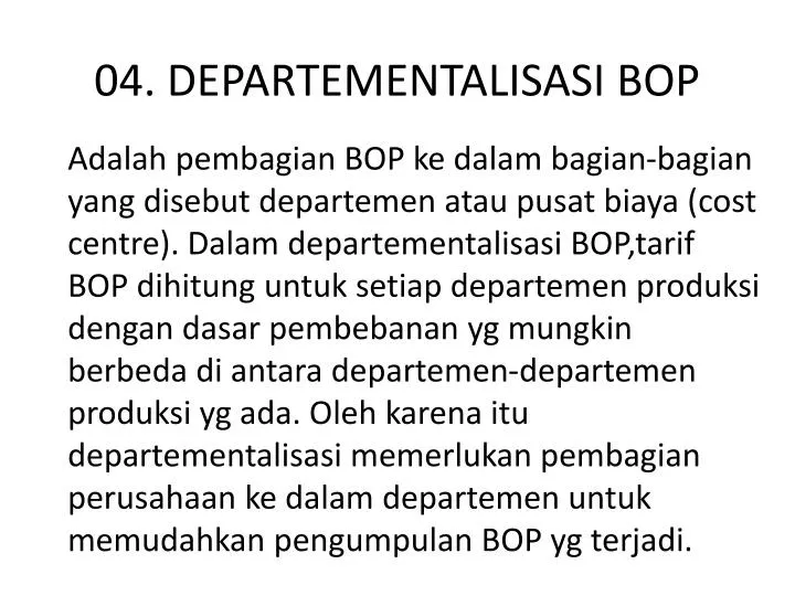 04 departementalisasi bop