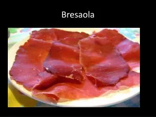 bresaola