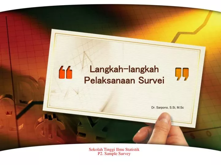 langkah langkah pelaksanaan survei