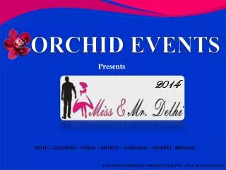 ORCHID EVENTS
