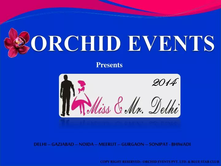 orchid events