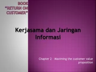 book return on customer