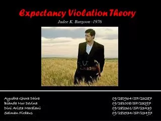 judee k burgoon 1976