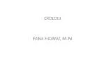 EKOLOGI PANJI HIDAYAT, M.Pd - slide 1