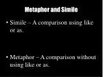 Metaphor and Simile - slide 1