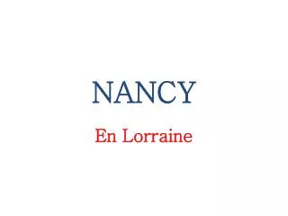 nancy