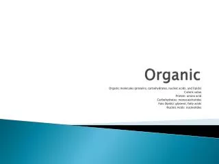 organic