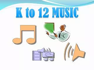 K to 12 MUSIC