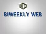 BIWEEKLY WEB - slide 1