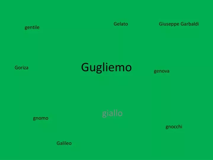 gugliemo