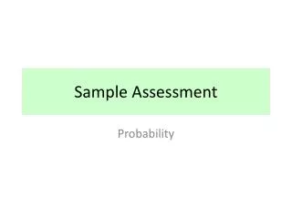 Sample Assessment