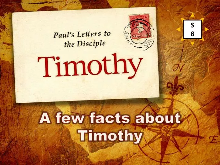 a few facts about timothy