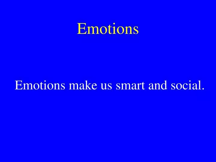 emotions