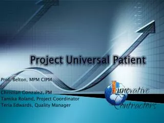 Project Universal Patient