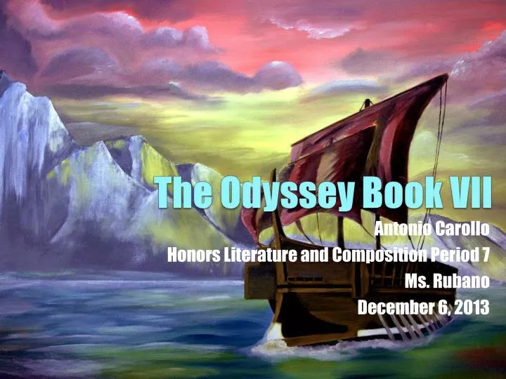 the odyssey book vii