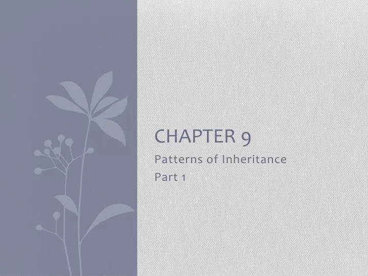 chapter 9