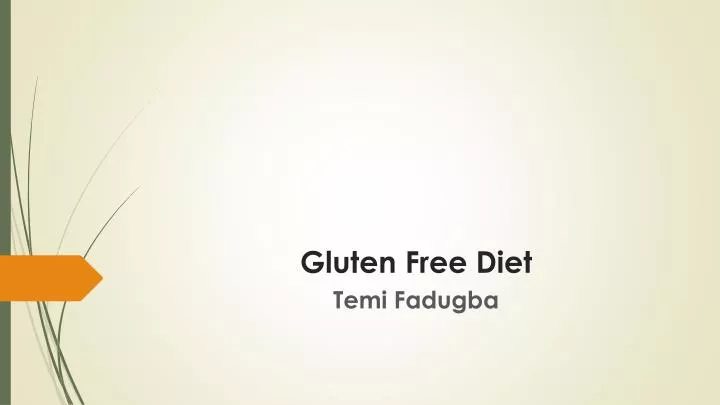 gluten free diet