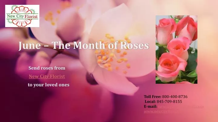 june the month of roses