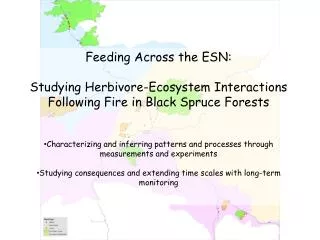 Feeding Across the ESN: