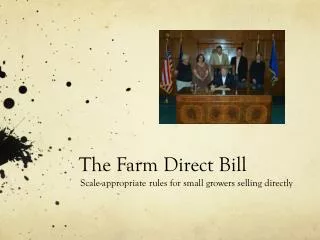 The Farm Direct Bill