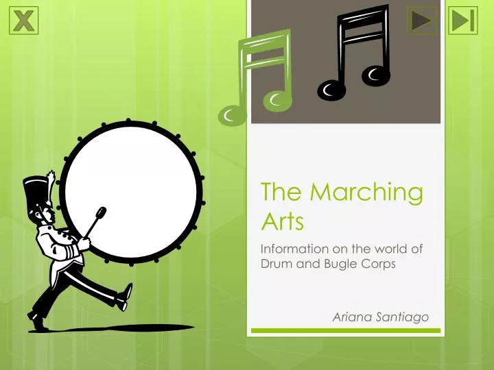 the marching arts