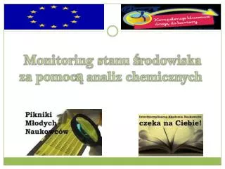 Monitoring stanu środowiska za pomocą analiz chemicznych