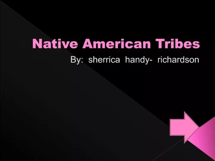 native a merican tribes