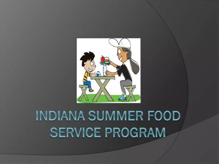 indiana summer food service program