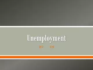 unemployment