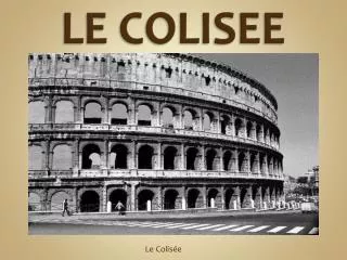 le colisee