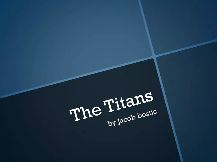 the titans