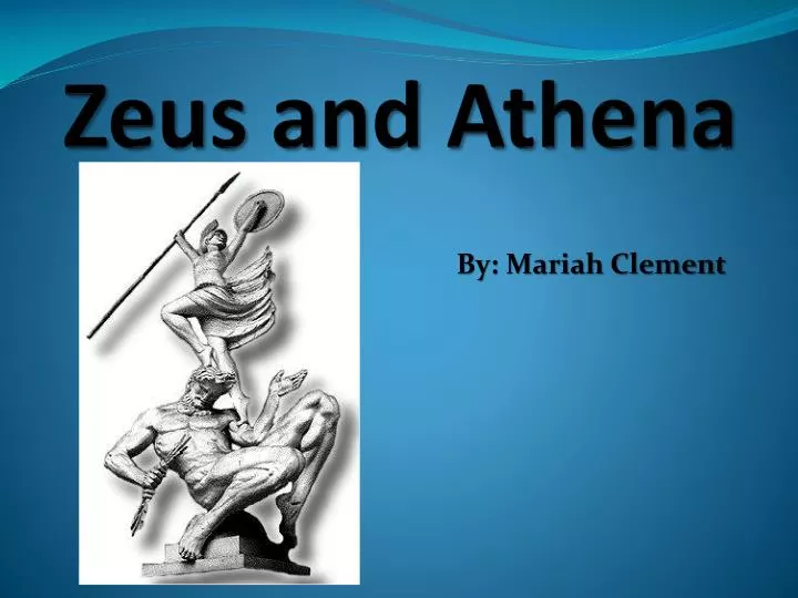 zeus and athena