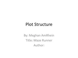 Plot Structure